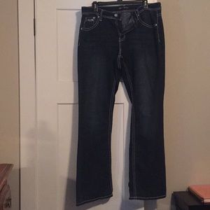 Two Pair of Women’s Dark Wash Jeans